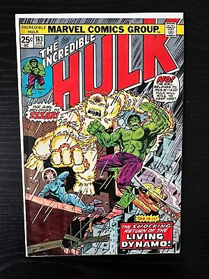 Buy The Incredible Hulk #183 FN/VF 1975 Marvel Comics • 6.39£