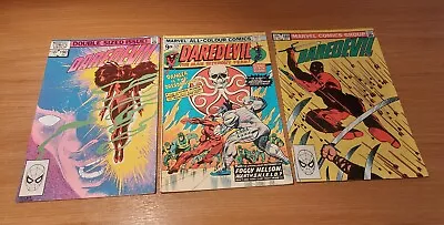 Buy Vintage Marvel Daredevil Comics #121 #189 And #190 • 15£