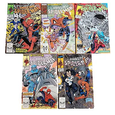 Buy Amazing Spider-Man #326-330 (Marvel, 1989-1990) Lot Of 5 Comic Books NM 9.4 • 47.65£