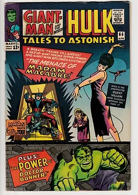 Buy Tales To Astonish #66 • 1965 • Vintage Marvel 12¢ 1st Appearance Madame Macabre • 12.50£