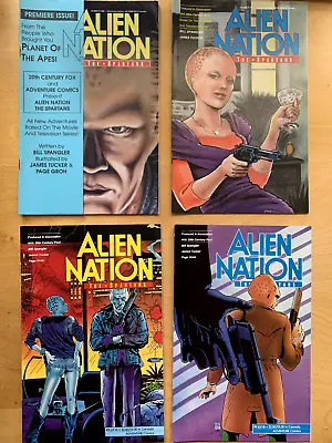 Buy Alien Nation :The Spartans, COMPLETE 4 Issue 1990 Adventure Comics Series. As TV • 10.99£