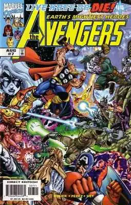 Buy Avengers # 7 NM Marvel Comics George Perez  Art 1998 Series • 2.95£