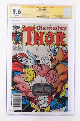 Buy Thor #338 - Marvel Comics 1983 CGC 9.6 2nd App Of Beta Ray Bill Signed: Simonson • 127.76£