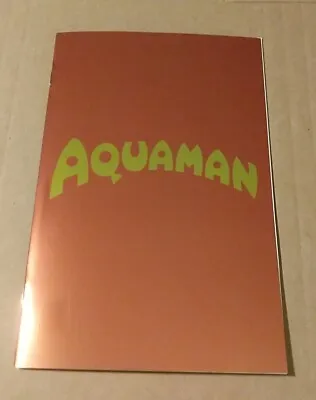Buy Aquaman #35 Orange Foil Whatnot Exclusive Reprint 1st Appearance Of Black Manta • 17.34£
