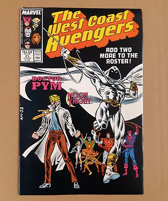 Buy Marvel Comics WEST COAST AVENGERS #21 Moon Knight Joins, KEY ISSUE • 9.99£