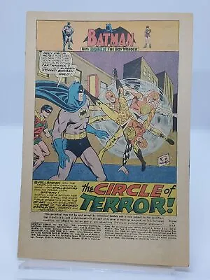 Buy Detective Comics #358 DC 1966 Coverless Batman • 5.52£