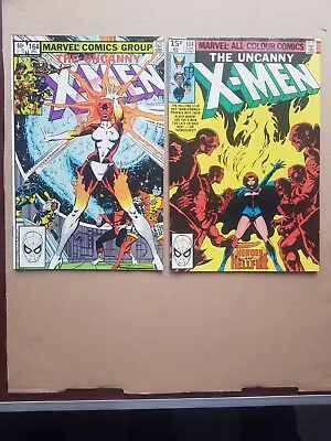 Buy Uncanny X-men #134 #164 HOT 🔑 KEY Issues Bundle Marvel 80/82 Bronze Age Vintage • 69£