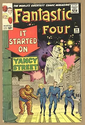 Buy Fantastic Four 29 (VG-) Watcher! Stan Lee, Jack Kirby 1964 Marvel Comics U442 • 74.67£