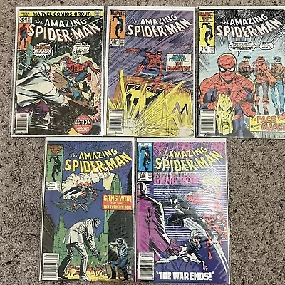 Buy Amazing Spider-Man 5 Comic Lot - 163, 267, 276, 286, 288 • 8.03£