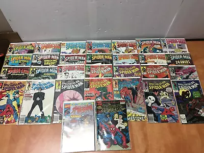 Buy Peter Parker The Spectacular Spider-Man Lot Of 30 Run 117-143 152 251 Annual #9 • 94.83£