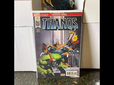 Buy Thanos #15 1st Print 1st Silver Surfer Fallen One Marvel (2018) Cates • 24.01£