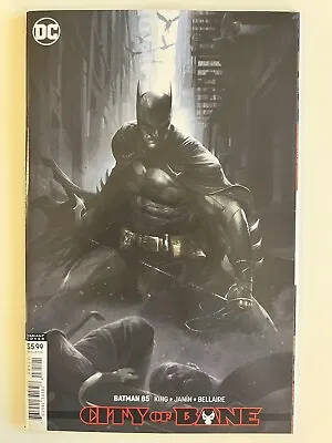 Buy Batman # 85 1st Print City Of Bane Finale⚡ MATTINA Card Stock Variant DC 2019 • 2.41£