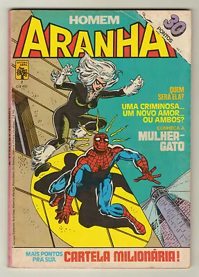 Buy AMAZING SPIDER-MAN #194 *BRAZILIAN EDITION* 1st App. Of Black Cat! MARVEL 1984 • 78.27£