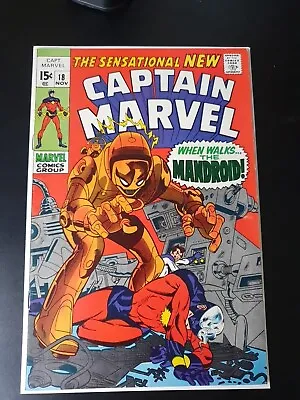 Buy Captain Marvel #18 1969 - Carol Danvers • 34.99£