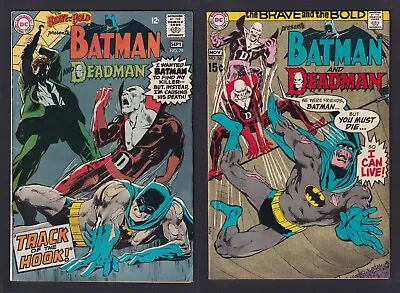 Buy The Brave And The Bold #79 & #86 Feat. Deadman Dc 1968 Neal Adams Art • 31.72£