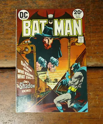 Buy Batman #253 DC Comics Vintage Bronze Age 1974 1st Print The Shadow App. - VG/FN • 27.63£