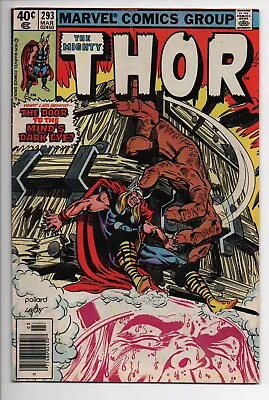Buy The Mighty Thor 293 Marvel Comic Book 1979 What Lies Behind The Door Of Mind • 11.82£