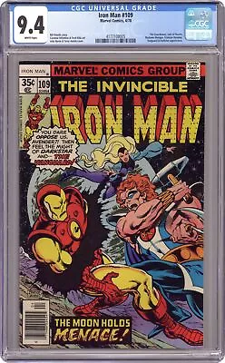 Buy Iron Man #109 CGC 9.4 1978 4177108005 • 95.94£