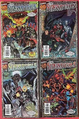 Buy The Supernaturals #1,2,3,4 (1998) Complete Set With Masks Marvel Comics • 36.95£