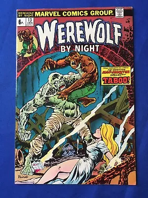 Buy Werewolf By Night #13 VFN- (7.5) MARVEL ( Vol 1 1974) 1st App Topaz (5) • 39£