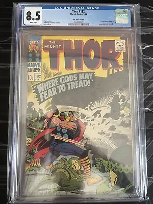Buy Thor #132 CGC 8.5 White • 200£