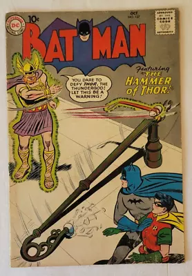 Buy Batman #127 The Hammer Of Thor October 1959 • 95.94£