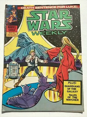 Buy Star Wars Weekly No 89 Nov 7 1979 Death Sentence For Luke Plus Guardians Galaxy  • 2.50£