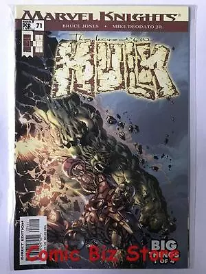 Buy The Incredible Hulk #71 (2004) 1st Printing Main Marvel Kinghts Comics • 3.50£