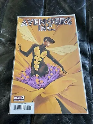 Buy Avengers Inc #4 Carmen Carnero Variant 1:25 Marvel Comics • 12.75£