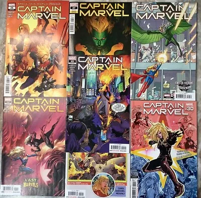 Buy Captain Marvel 26, 27B, 29B, 30, 32, 39, 40 Marvel 2020 Comic Books • 12.78£
