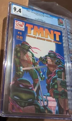 Buy Teenage Mutant Ninja Turtles Vol 4 #1 CGC 9.4 WP Mirage Comics 2001 • 63.96£