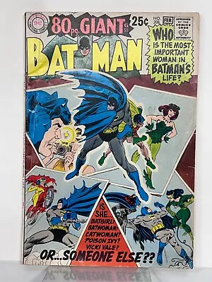 Buy Batman #208 (1937) FN DC Comics 1969 Cover Art Nick Cardy • 23.99£