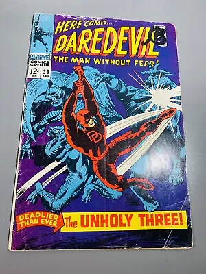 Buy Daredevil #39 (1964) 1st Print 1968 Raw Unrestored Silver Age Marvel • 14.38£