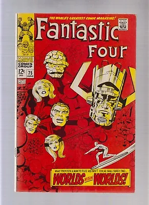 Buy Fantastic Four #75 - Classic Kirby Cover (3.5) 1968 • 40.16£