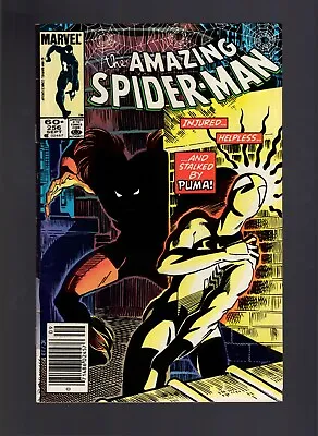 Buy Amazing Spider-Man #256 - 1st Appearance Puma - Mid Grade Plus Plus • 7.91£