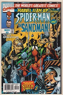 Buy Marvel Team-Up #3 Spider-Man And The Sandman!  (Marvel - 1997 Series) Vfn • 2.95£