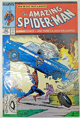 Buy AMAZING SPIDER-MAN #306 ACTION COMICS #1 HOMAGE McFarlane Cover *1988* 9.4-9.6 • 39.51£