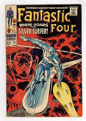 Buy Fantastic Four #72 VG- 3.5 1968 • 44.77£