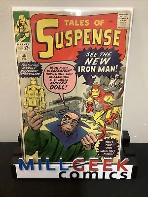 Buy TALES OF SUSPENSE #48 (1963) 1st Iron Man Red And Gold Armor, Mr. Doll, VG/F • 316.24£