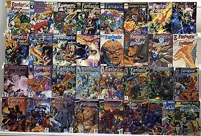 Buy Marvel Comics - Fantastic Four Sets - Comic Book Lot Of 33 • 49.80£