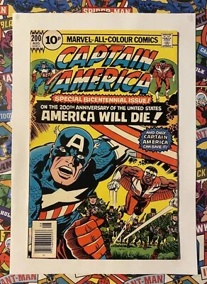 Buy Captain America #200 - Aug 1976 - Shield Appearance! - Vfn+ (8.5) Pence Copy! • 11.24£