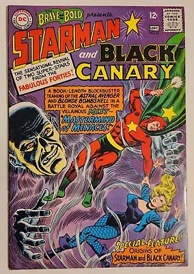 Buy The Brave And The Bold #61 (1965, DC) FN- Origins Of Starman And Black Canary • 20.63£