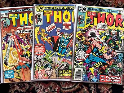 Buy The Mighty Thor #244 With MVS,247,249 With MVS (1976) VG/FN Marvel Bronze Age • 11.12£