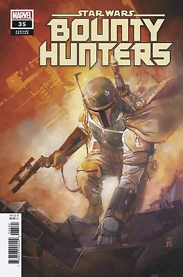 Buy Star Wars Bounty Hunters #35 Alex Maleev Boba Fett Variant (21/06/2023) • 3.30£