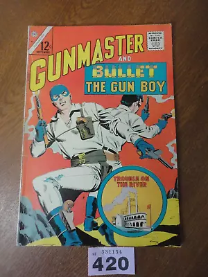 Buy Vol 5 No. 85 GUNMASTER & Bullet The Gun Boy - Sep 1965 Charlton Comics - FVF/VF- • 5.95£