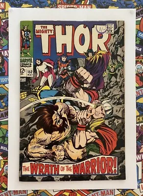 Buy Thor #152 - May 1968 - Ulik Appearance! - Vfn (8.0) High Grade Cents Copy!!! • 44.99£
