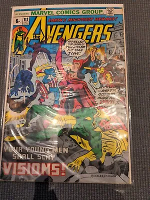Buy Avengers #113 1973 Marvel • 15£