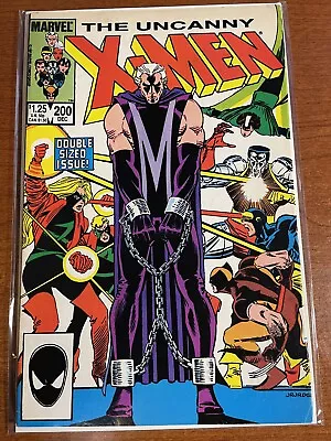 Buy UNCANNY X-MEN #200 VF - (Marvel, 1985) Double-Sized ~ Trial Of Magneto • 7.23£