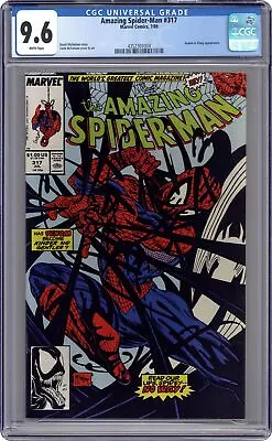 Buy Amazing Spider-Man #317 CGC 9.6 1989 4352307004 • 80.06£