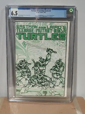 Buy Teenage Mutant Ninja Turtles #4 1st Print Cgc 6.5 1985 Mirage Studios  • 199.88£
